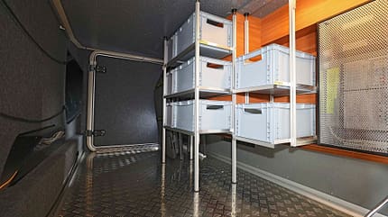 Ladungssicherung, Campingmobile Ladungssicherung