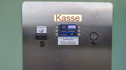 Kassenautomat - Stellplatz Kassenautomat - Stellplatz