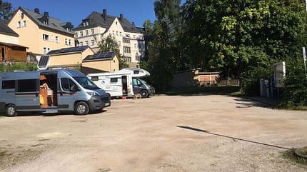 Stellplatz Uferstraße, Stellplatz, Vogtland, Erzgebirge, Sachsen Stellplatz Uferstraße