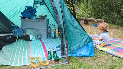Zelten mit Kindern, Tipps Zelten mit Kindern