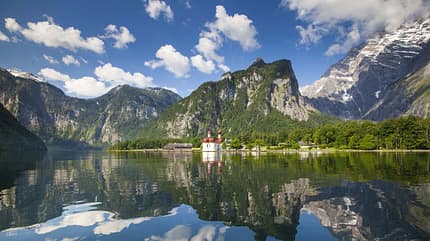 Königssee, Berchtesgadener Land, Camping-Urlaub, Bayern Königssee und Berchtesgadener Land