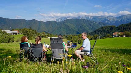 Slowenien, Reise, Campingbus, Alpen, Mittelmeer Campingbus-Reise Slowenien