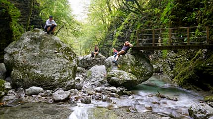 Slowenien, Reise, Campingbus, Alpen, Mittelmeer Campingbus-Reise Slowenien