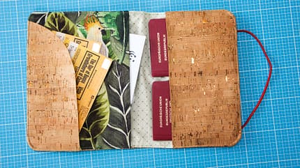 dokumentenmappe, reisedokumente, doityourself, selbstgemacht Dokumenten-Mappe selbst gemacht