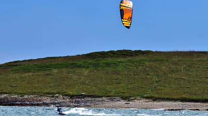 wohnmobil, reise, istrien, wassersport, kroatien Wohnmobil-Reise Istriens