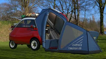 Microlino Camper, Rendering, Studie, Ozan Kay?kc? Microlino Camper
