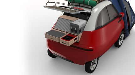 Microlino Camper, Rendering, Studie, Ozan Kay?kc? Microlino Camper