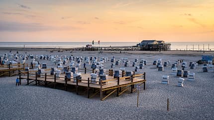 Sankt Peter-Ording, Nordsee, Strand Sankt Peter-Ording, Nordsee, Strand