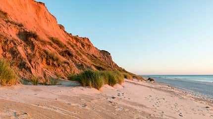 Rote Klippe auf Sylt, Nordsee Rote Klippe auf Sylt