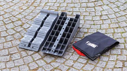 nivellierhilfen, test, zubehoer, keil, wohnmobil, fiamma Nivellierhilfen im Test