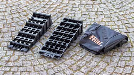 nivellierhilfen, test, zubehoer, keil, wohnmobil, froli Nivellierhilfen im Test