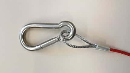 Abreiß-Seil, Feuerwehrkarabiner, Karabiner, Caravan Abreiß-Seil Feuerwehrkarabiner