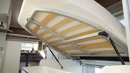 Eriba Nova 590 Ambience, Test, Queensbett, Raumbad Eriba Nova 590 Ambience