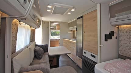 Dethleffs Nomad 520 ELT (2022), Wohnwagen, Neuheit 2022, Paar-Grundriss Dethleffs Nomad 520 ELT (2022)