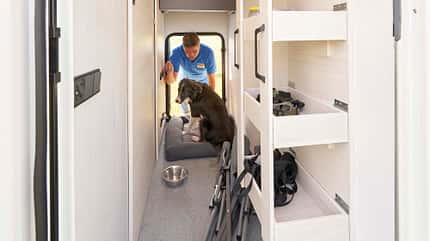 Chausson 660 (2022), Teilintegriert, Hunde, Test Chausson 660 (2022)