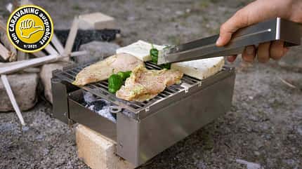 Zubehör, Küche, Klappgrill Vinur Klappgrill Vinur