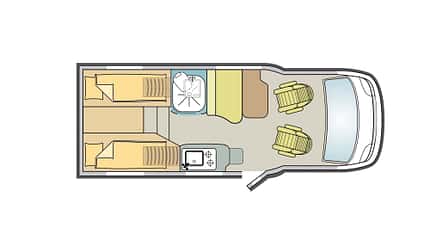 Hymer Exsis-T 374, teilintegriert, kompakt, schmal, kauf-tipp Hymer Exsis-T 374