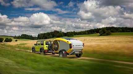 Mink Sportscamper, Impressionen, Fahrt, Caravan Mink Sportscamper