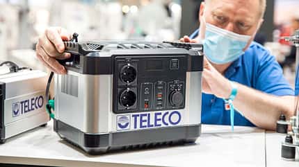 Teleco Telair Portable Power Station, Neuheiten Zubehör, Caravan Salon Teleco Telair Portable Power Station