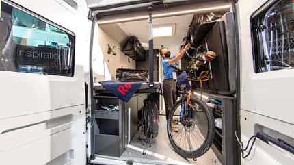 Adria Twin Sports 640 SG (2022), campingbusse, neuheiten, bad Adria Twin Sports 640 SG (2022)
