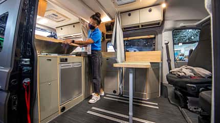 Rocket Camper Mountain (2022), campingbusse, neuheiten, bad Rocket Camper Mountain (2022)