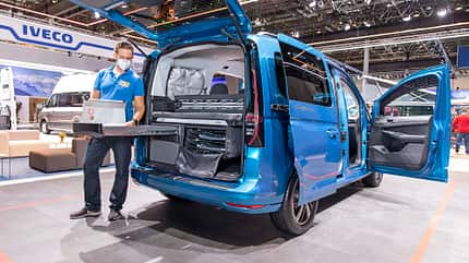 VW Caddy Cali (2022), Kompakter Campingbus, Neuheit VW Caddy Cali (2022)