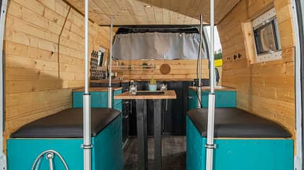 Deja Camper, Selbstausbau, Vermietung, Mobile Menschen Deja Camper
