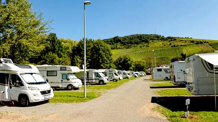 Reisen, Deutschland, Mosel, StellplŠtze Mobiltour an der Mosel