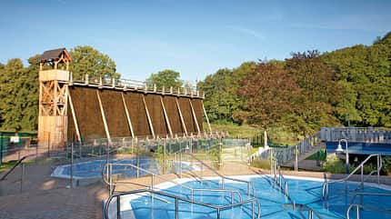 Bad Karlshafen, Weser-Therme, Therme, Stellplatz Thermen in Deutschland