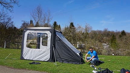 Zubehoer, Zelt, Camping, Wohnmobil Das Dometic Hub Multifunktionszelt