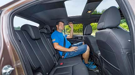 mitsubishi, eclipse, cross, zugwagentest Mitsubishi Eclipse Cross PHEV im Zugwagentest