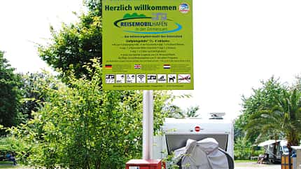 Stellplatz, Niedersachsen, Tipp, Wohnmobil Stellplatz-Tipp im niedersaechsischen Bad Pyrmont