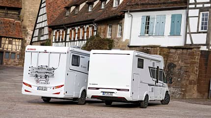 adria, coral, dethleffs, trend, vergleich, test, teilintegriert Adria Coral vs. Dethleffs Trend