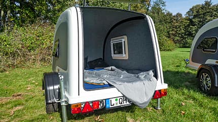 Kleox Shelter, Campinganhänger, Premiere, Mini Kleox Shelter (2022)