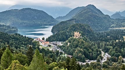 Forggensee, Neuschwanstein Forggensee, Neuschwanstein