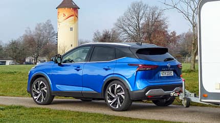 Zugwagentest Nissan Qashqai 1,3 DIG-T Zugwagentest Nissan Qashqai 1,3 DIG-T