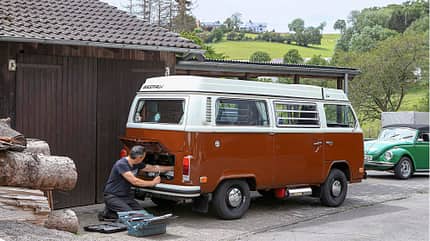 vw, t2, westfalia, champagne, edition, camping-oldie Camping-Oldie