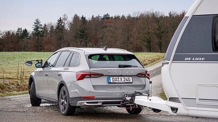 Zugwagentest Skoda Octavia Scout Zugwagentest Skoda Octavia Scout