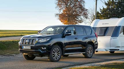 Toyota Land Cruiser, Zugwagen, Test, Geländewagen Toyota Land Cruiser im Zugwagentest