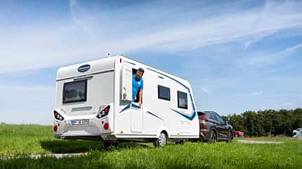 Kompakte Caravans mit Campingbus