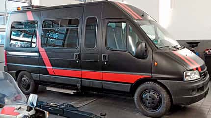 leser-mobil, campingbus Leser-Mobil von Jürgen Kammbach