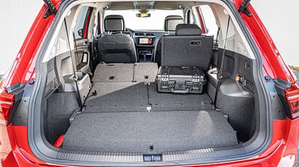 Zugwagentest, Zugwagen, VW, Tiguan Allspace VW Tiguan Allspace im Zugwagentest