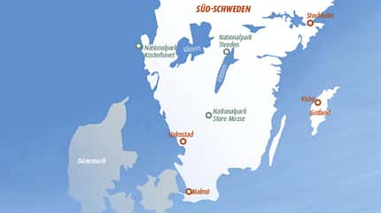 Südschweden Campingbus-Tour Südschweden Campingbus-Tour