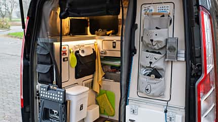vanlife, ford, nugget, homeoffice, reisegefährte Vanlife im Ford Nugget