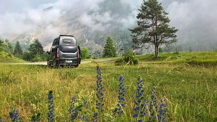 vanlife, ford, nugget, homeoffice, reisegefährte Vanlife im Ford Nugget