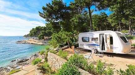 Campingplatz-Tipp Kroatien Camping Cikat Superior-Stellplatz Camping Cikat Kroatien Insel Losinj