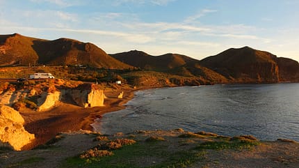 promobil-leser, nationalpark, cabo-de-gata, spanien promobil-Leser Renate und Roland Kraft haben uns dieses Foto vom Nationalpark Cabo de Gata aus Spanien geschickt.