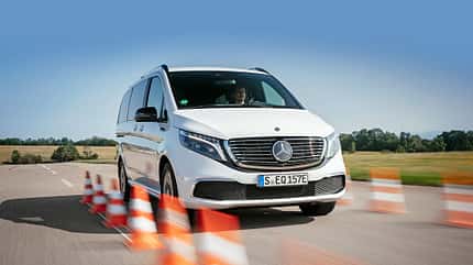 E-Bus, Test Mercedes EQV