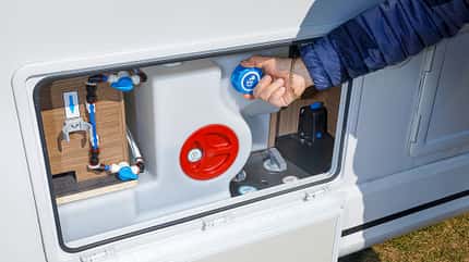 Vergleichstest, Knaus, Hymer Vergleichstest Hymer Knaus