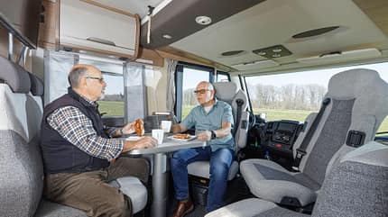 Vergleichstest, Knaus, Hymer Vergleichstest Hymer Knaus